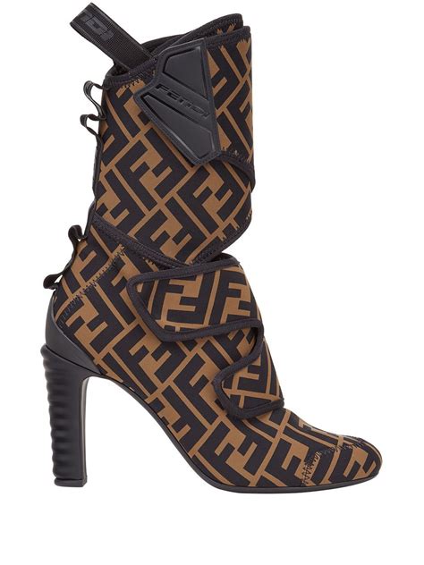 fendi promenade booties|Women's Luxury Boots & Designer Ankle Boots in Leather.